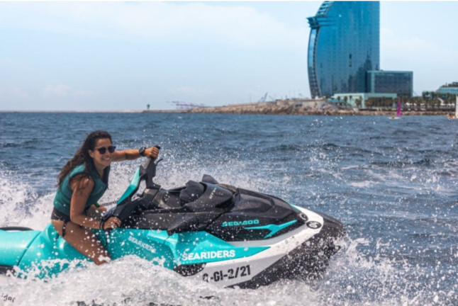 Moto de Agua y Circuito Spa para dos en Hotel Marina Badalona 4* (Badalona, Barcelona)