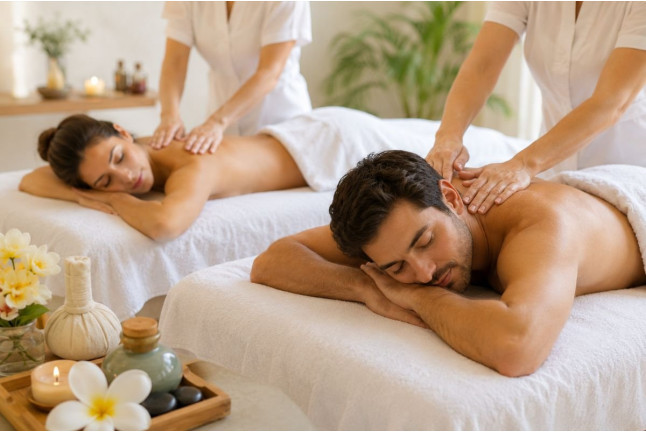 Masaje y Mix de Circuitos Spa para dos: Canario, Celta y Thalassa en Nammu Spa Area Vincci La Plantación del Sur 5* (Adeje, Santa Cruz de Tenerife)