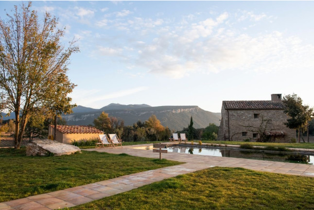 Circuito Spa Privado y Desayuno para dos en Ecoturisme Can Buch (Sant Aniol de Finestres, Girona)