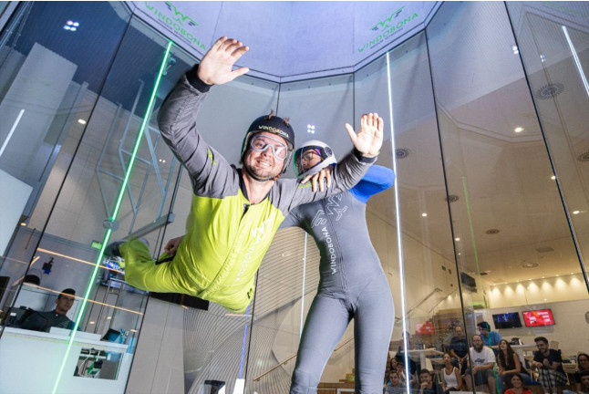 Circuito Spa en Aqua Body y Túnel de Viento en Windobona para dos (Madrid)