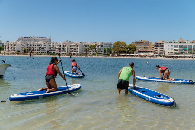 Curso de Paddle SUP (Puerto de Alcudia, Mallorca)