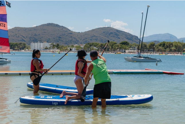 Curso de Paddle SUP (Puerto de Alcudia, Mallorca)