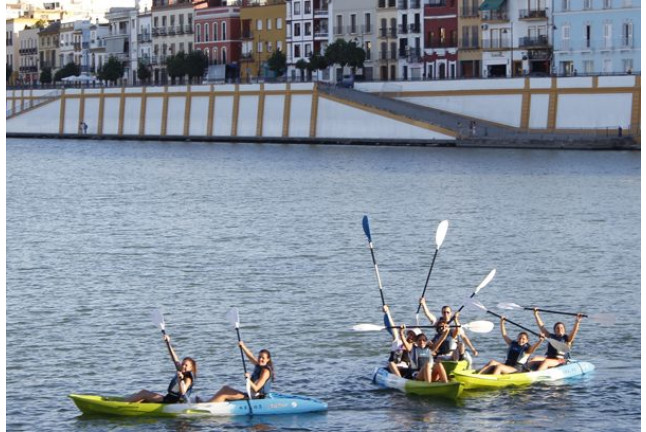 Bautismo de Kayak y Fotos (Sevilla)