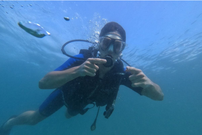 Bautismo de Buceo en Mar (Salou, Tarragona)