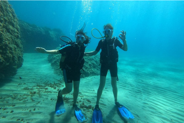 Bautismo de Buceo en Mar (Salou, Tarragona)