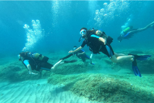 Bautismo de Buceo en Mar (Salou, Tarragona)