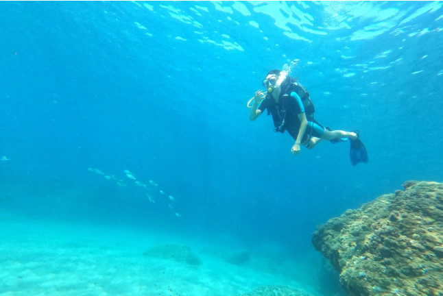 Bautismo de Buceo en Mar (Salou, Tarragona)