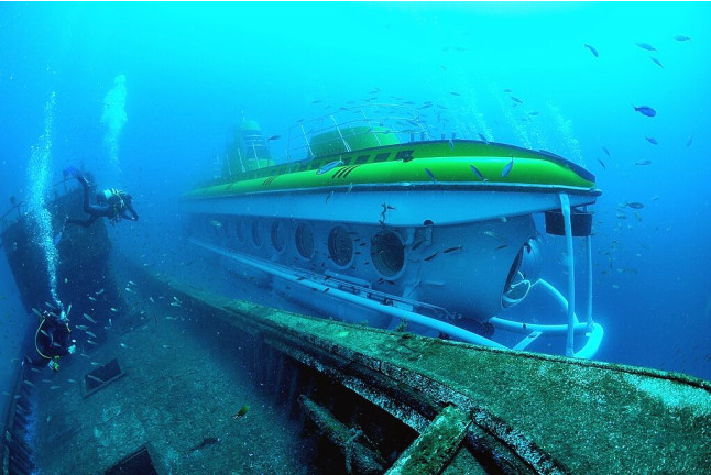 Excursión en Submarino (San Miguel de Abona, Tenerife)
