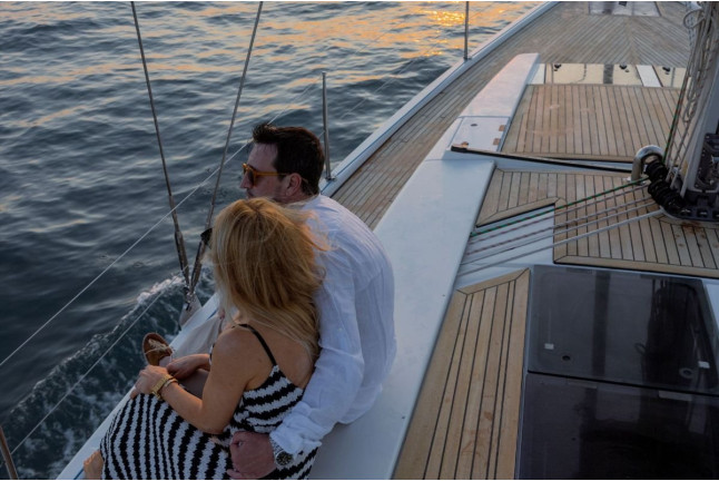 Sunset en Velero para dos (Barcelona)