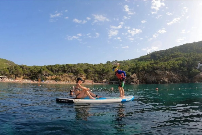 SUP y Snorkel (Es Figueral, Ibiza)