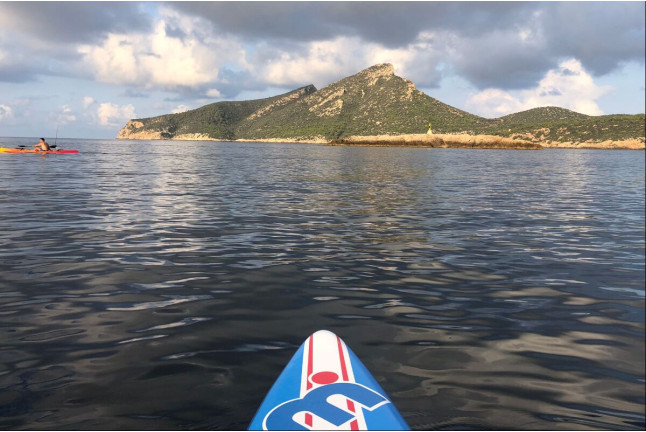 Excursión en SUP con Keida (Sant Elm, Mallorca)