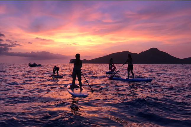 Excursión en SUP con Keida (Sant Elm, Mallorca)