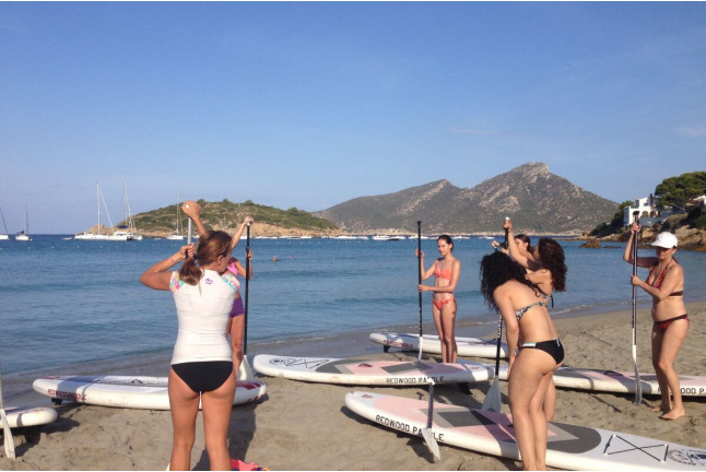 Excursión en SUP con Keida (Sant Elm, Mallorca)