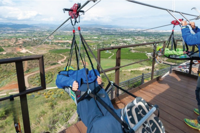 Super Tirolina, GoPro, Tiro con Arco y Ruta en Land Rover (Málaga)
