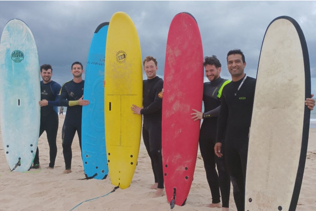 Clase de Surf en Grupo (Tarifa, Cádiz)