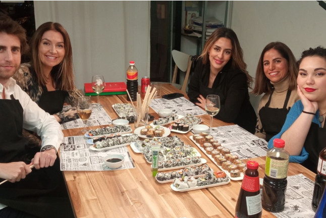 Taller de Sushi en Cuina al Punt (Barcelona)