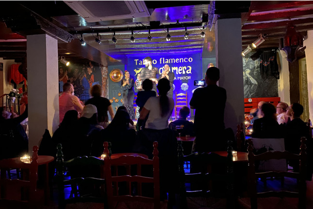 Espectáculo Flamenco con Cena o Consumición en Tablao Flamenco La Quimera Plaza Mayor (Madrid)