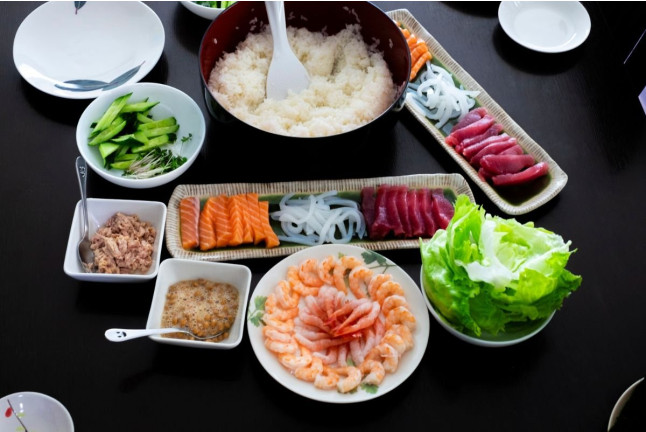 Taller de Cocina a Elegir para dos: Sushi, Pasta, Tailandesa o India (Madrid) 