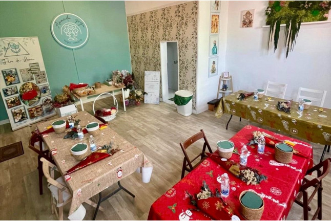 Taller Privado de Flor Preservada para dos: Crea tu Centro Floral o Decora tu Inicial (Arucas, Gran Canaria) 
