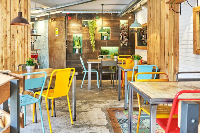 Menú Hamburguesa Kobe en Timesburg París (Barcelona)