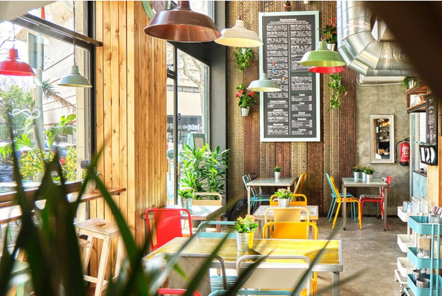 Menú Hamburguesa Kobe en Timesburg París (Barcelona)