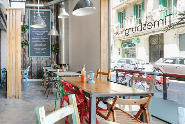 Menú Hamburguesa Kobe en Timesburg Sant Pau (Barcelona)