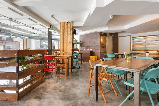 Menú Hamburguesa Kobe en Timesburg Sants (Barcelona)