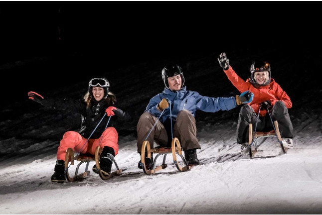 Tobogganing en Formigal-Panticosa (Huesca)