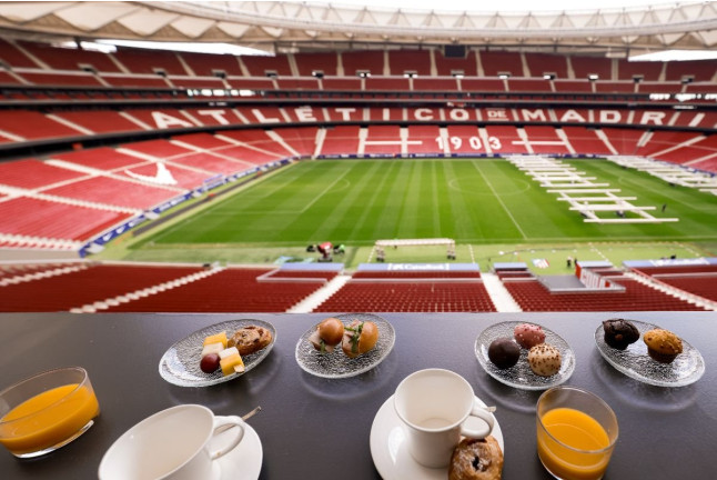 Premium Tour por el Estadio del Atlético de Madrid, Entrada al Museo Interactivo y Desayuno en el Palco de Simeone (Madrid)