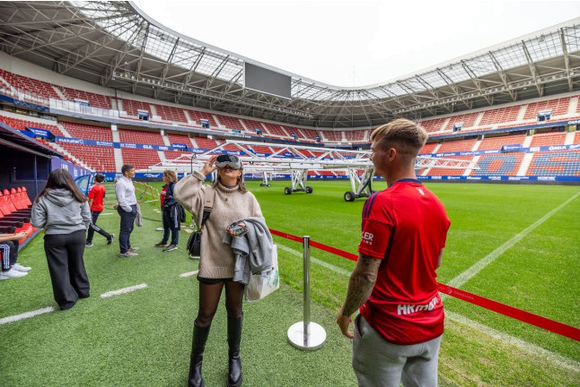 Tour Interactivo El Sadar, Estadio del CA Osasuna (Pamplona, Navarra)