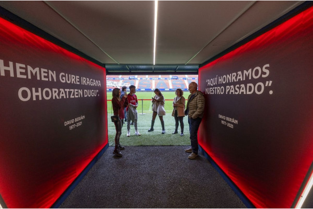 Tour Interactivo El Sadar, Estadio del CA Osasuna (Pamplona, Navarra)