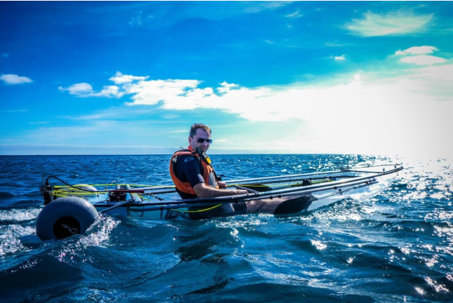 Nautical Premium Tour: Salida en Kayak Transparente Eléctrico (Fuerteventura)