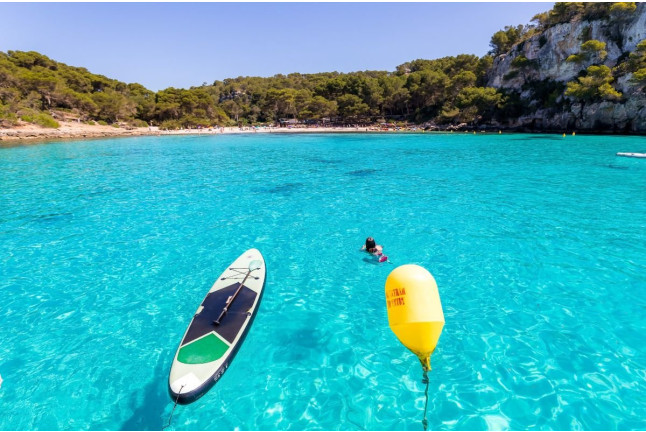 Excursión de Día Entero en Velero por la Costa Sur de Menorca (Ferreries, Menorca)