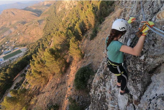 Vía Ferrata en las Cuevas de San Marcos o Archidona con Fotos (Córdoba)