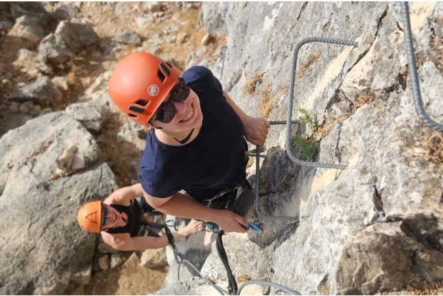 Vía Ferrata en Benalauría para dos (Málaga)
