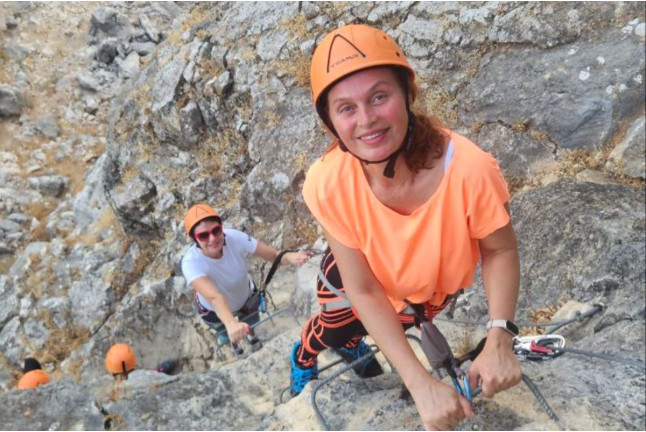 Vía Ferrata en Benalauría para dos (Málaga)