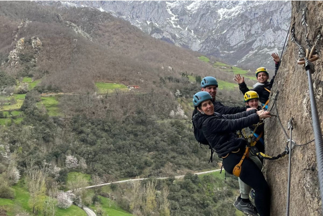 Vía Ferrata Camaleño en Picos de Europa (Camaleño, Cantabria)