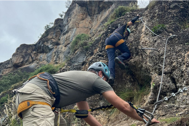 Vía Ferrata Camaleño en Picos de Europa (Camaleño, Cantabria)