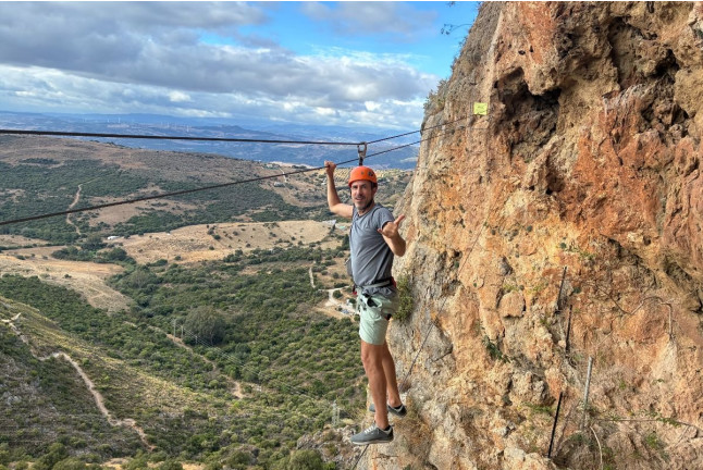Vía Ferrata en Casares para dos (Málaga)