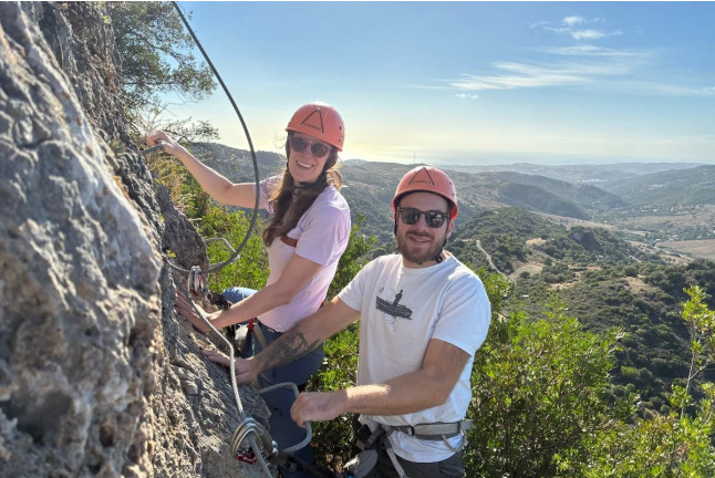 Vía Ferrata en Casares para dos (Málaga)