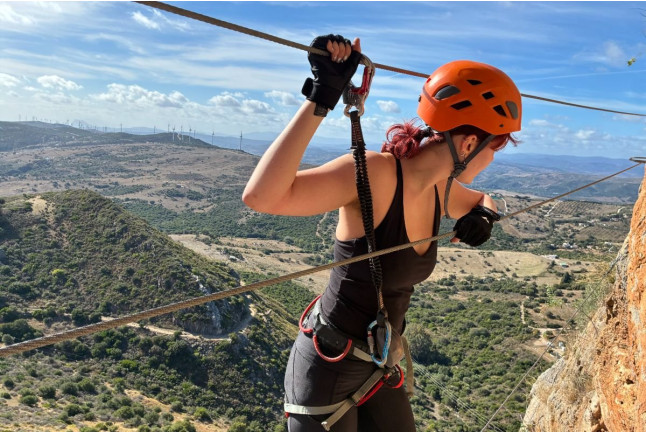 Vía Ferrata en Casares para dos (Málaga)