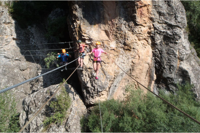 Vía Ferrata con Fotos (Sierra de Guara, Huesca)