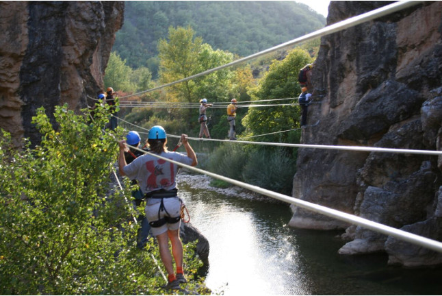 Vía Ferrata con Fotos (Sierra de Guara, Huesca)