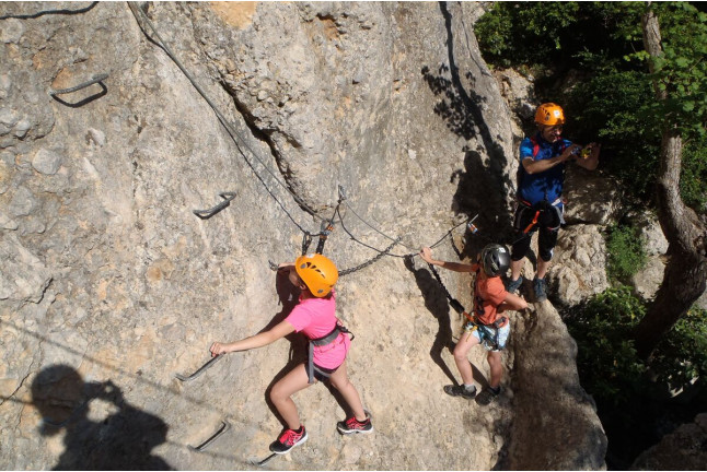 Vía Ferrata con Fotos (Sierra de Guara, Huesca)