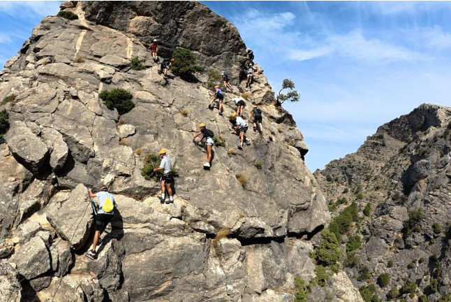 Vía Ferrata de la Mocha o de la Escaleruela (Cazorla, Jaén)