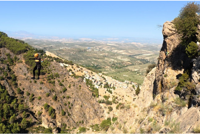 Vía Ferrata de la Mocha o de la Escaleruela (Cazorla, Jaén)
