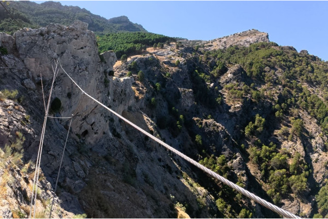 Vía Ferrata de la Mocha o de la Escaleruela (Cazorla, Jaén)