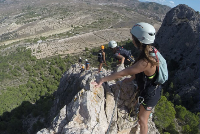 Via ferrata y Rappel (Murcia)