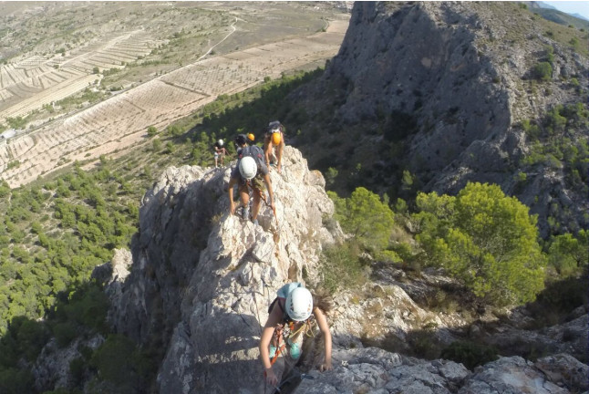 Via ferrata y Rappel (Murcia)