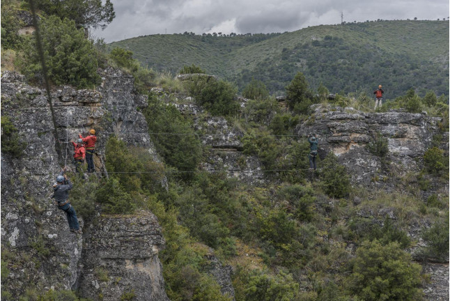 Vía Ferrata Ventano del Diablo (Cuenca)